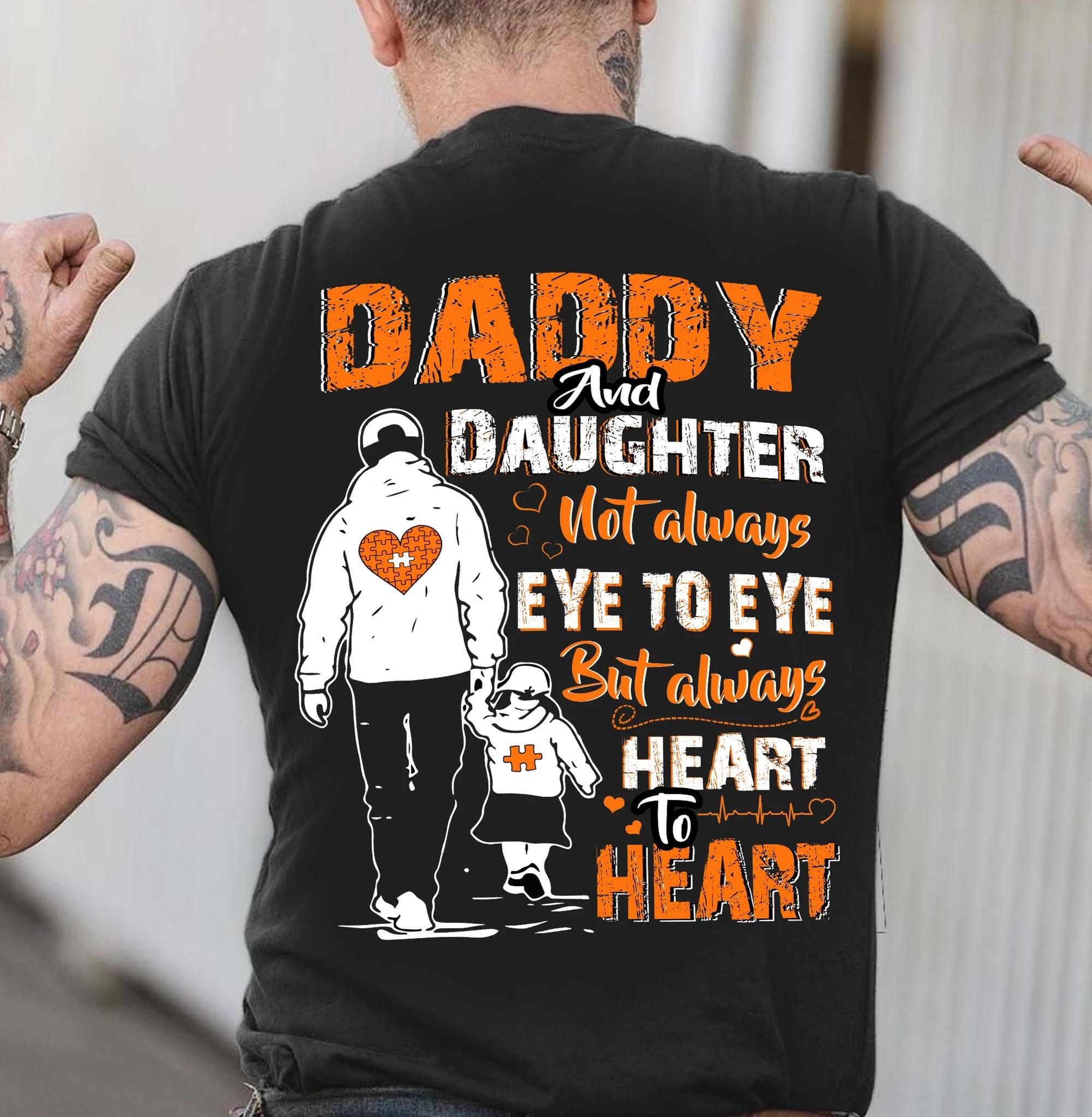 Daddy And Daughter Unisex T Shirt  H2184