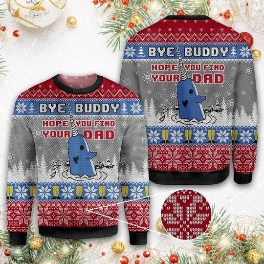 Hope You Find Your Dad Christmas Ugly Sweater  Us3761