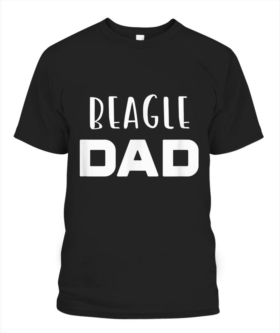 Beagle Dad Funny Dog Lover Christmas Unisex T Shirt  K3560
