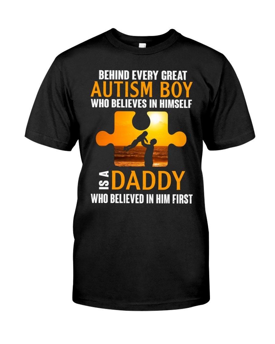 Autism Dad Dad Gift Unisex T Shirt  H1067
