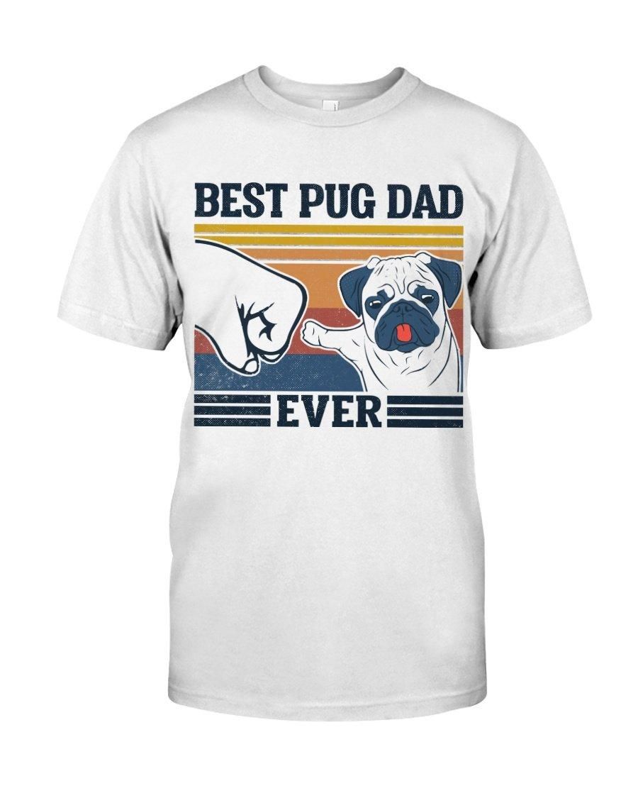 Pug Best Dad Dog Unisex T Shirt  H1085