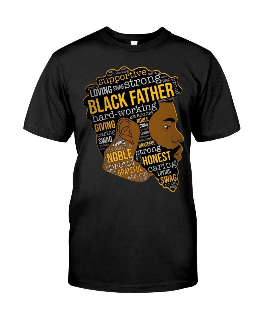 Black Father Unisex T Shirt  K1457