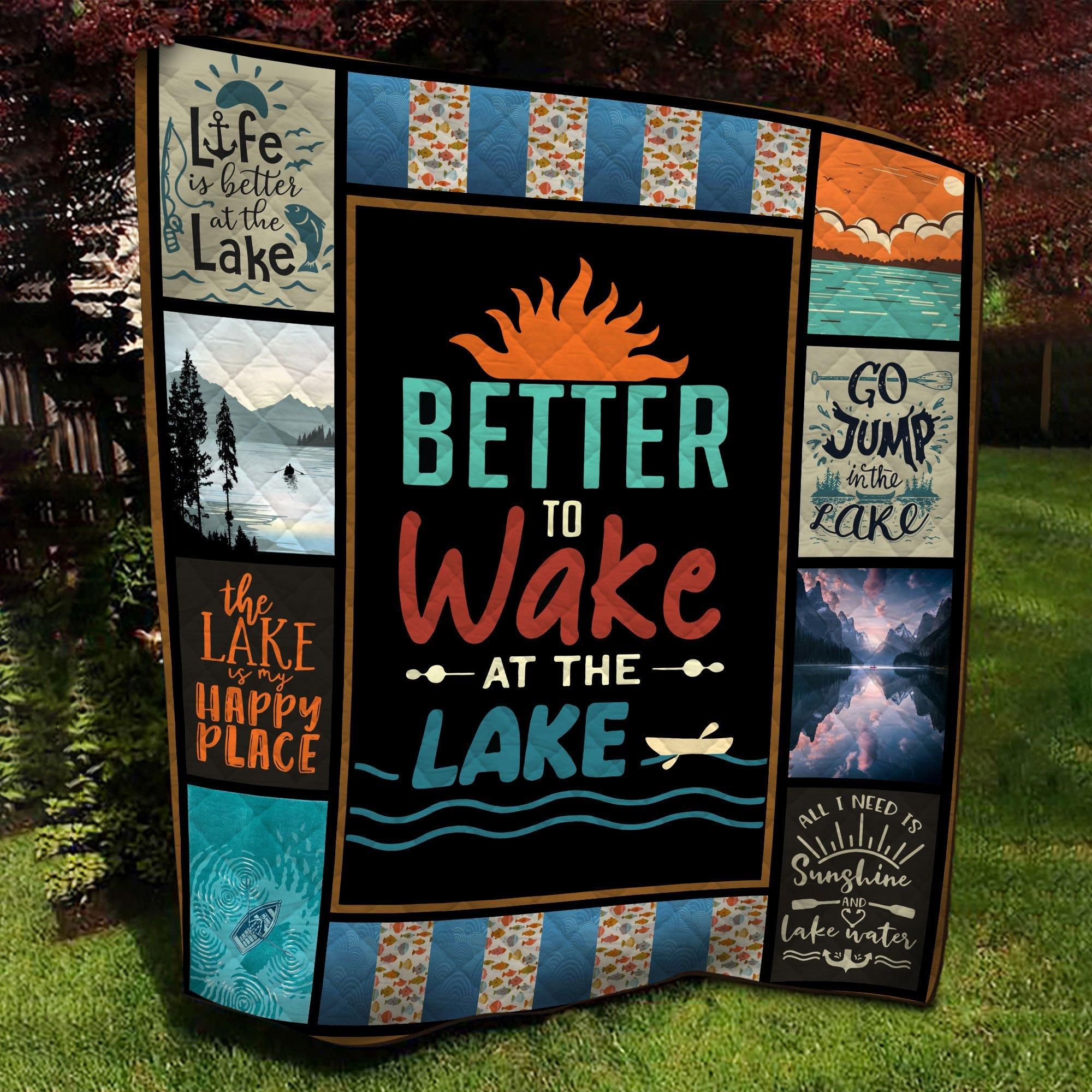 Better Wake At The Lake Quilt