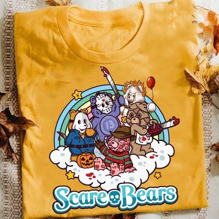 Scar Bears Horror Movie Tshirt PAN