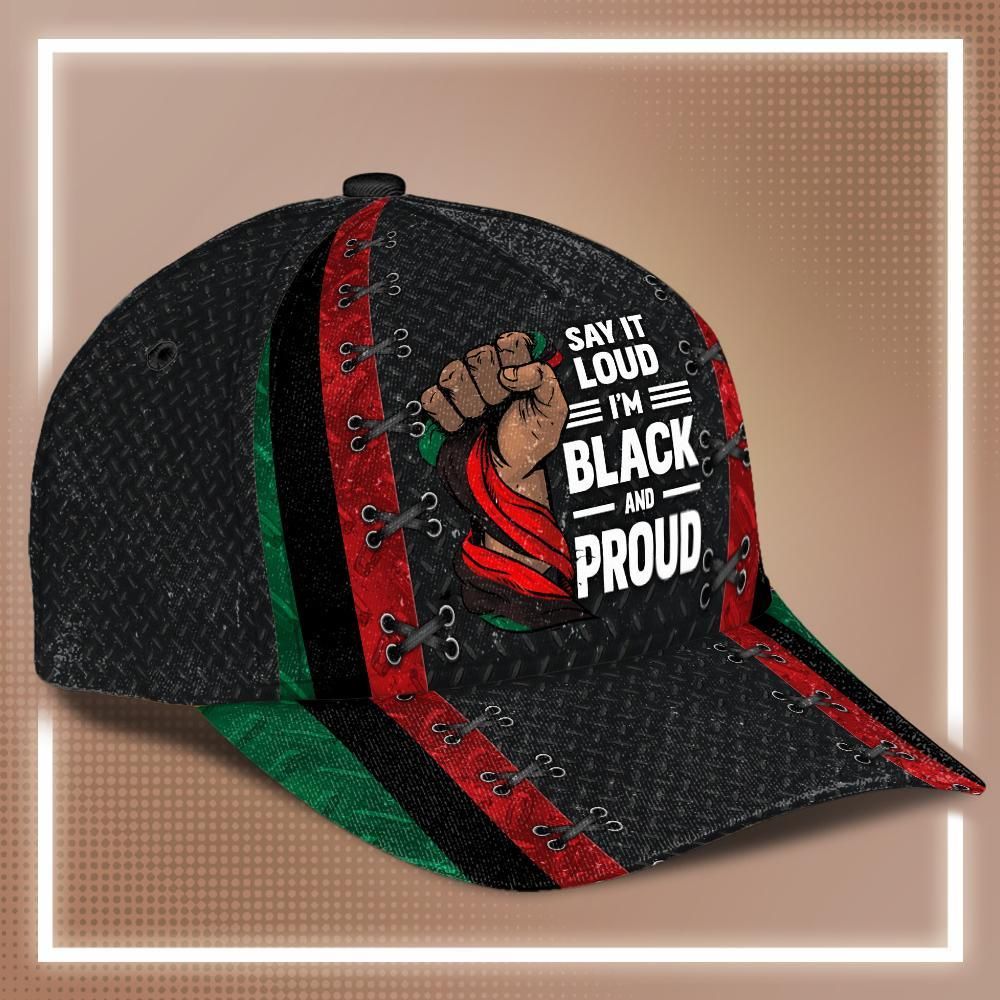 Black And Proud Classic Cap