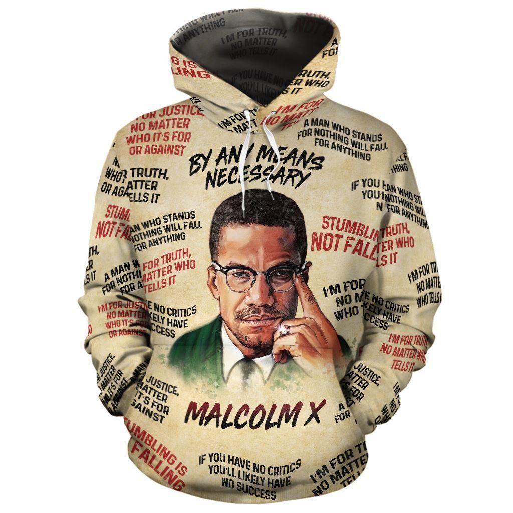 Malcolm X The Leader All-over Hoodie PAN3HD0125