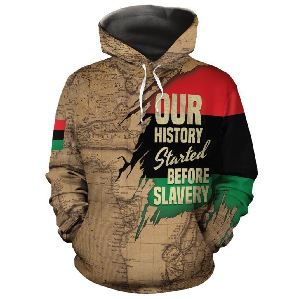 Power African All-over Hoodie