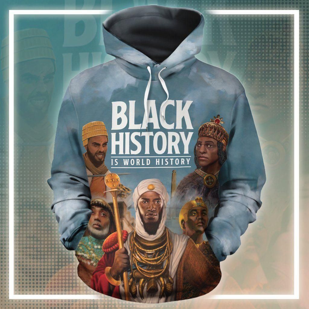 Black History Is World History All-over Hoodie PAN3HD0283