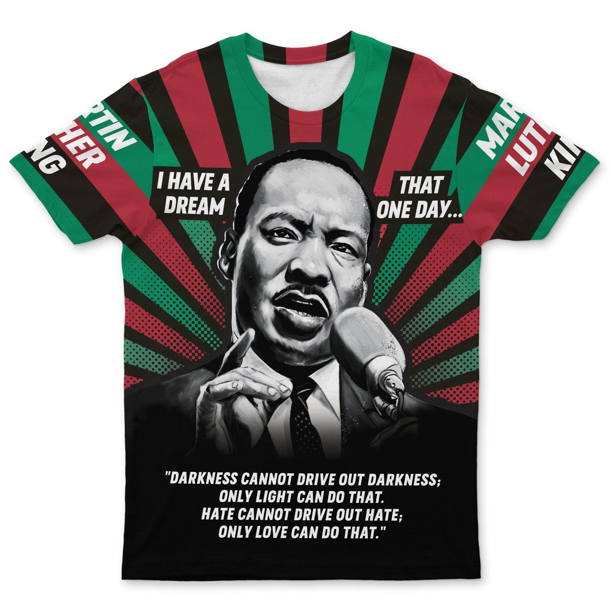 MLK Dream About Light & Love T-shirt