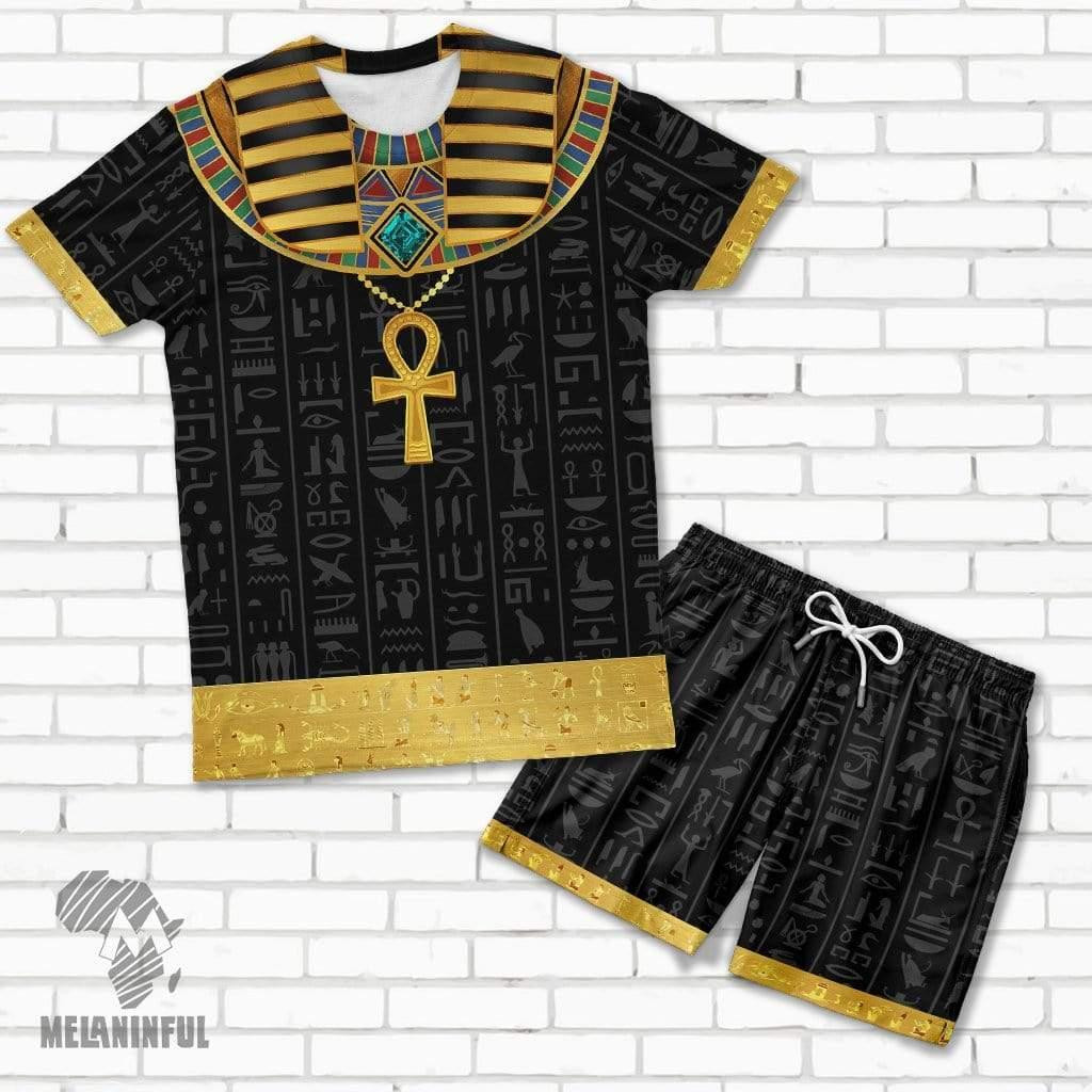 Pharaoh Cosplay 2 T-shirt And Shorts Set