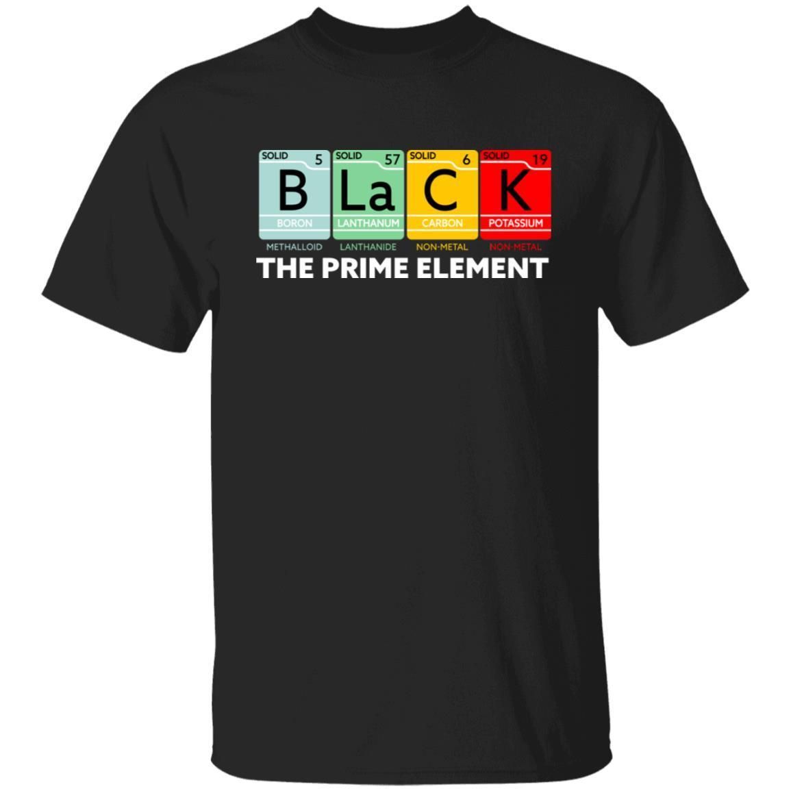 The Black Prime Element T-Shirt PAN2TS0160