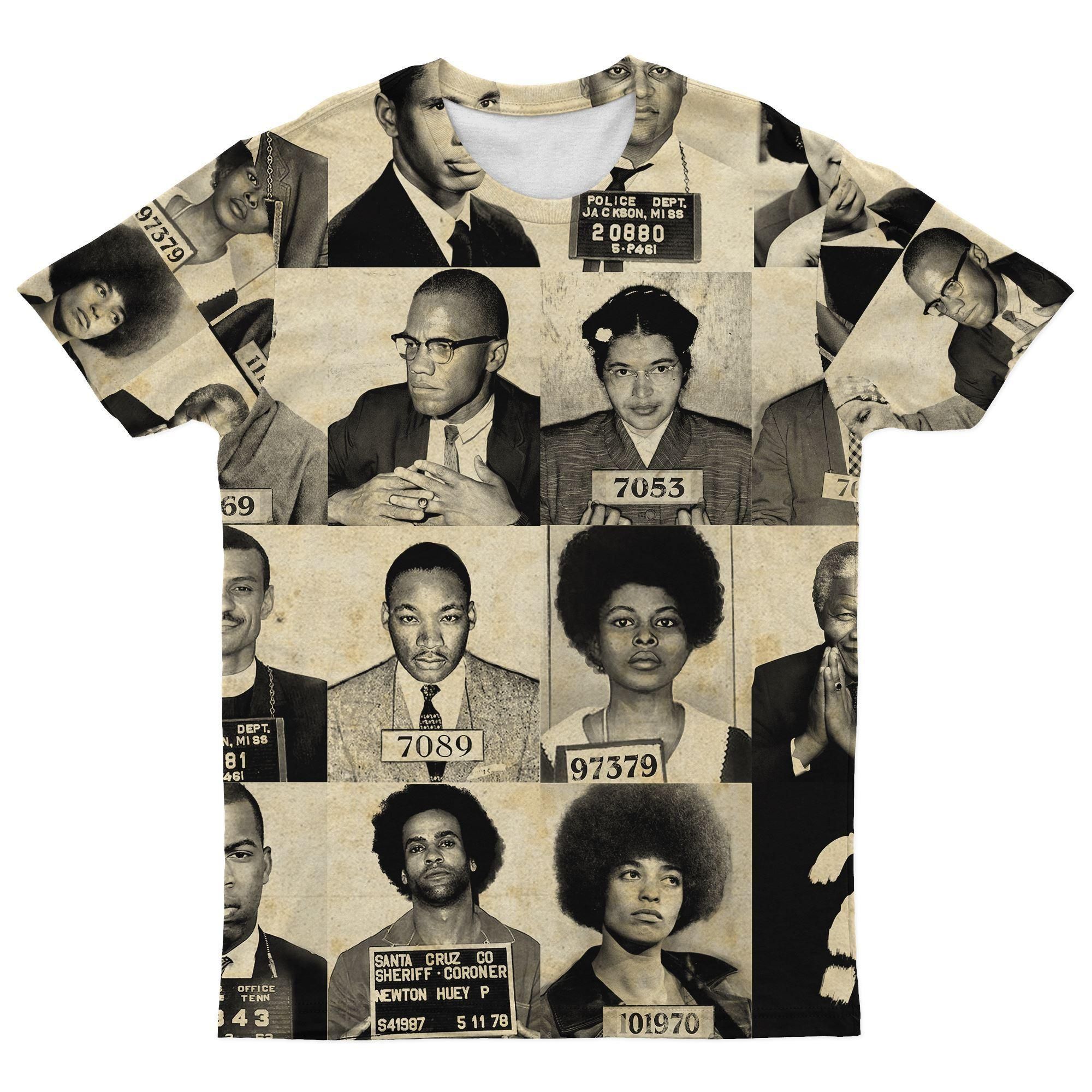 Civil Rights Leaders T-shirt PAN3DSET0263