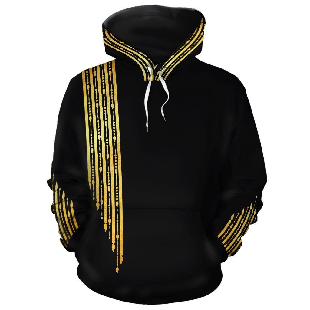 Gold Pattern 1 All-over Hoodie PAN3HD0341