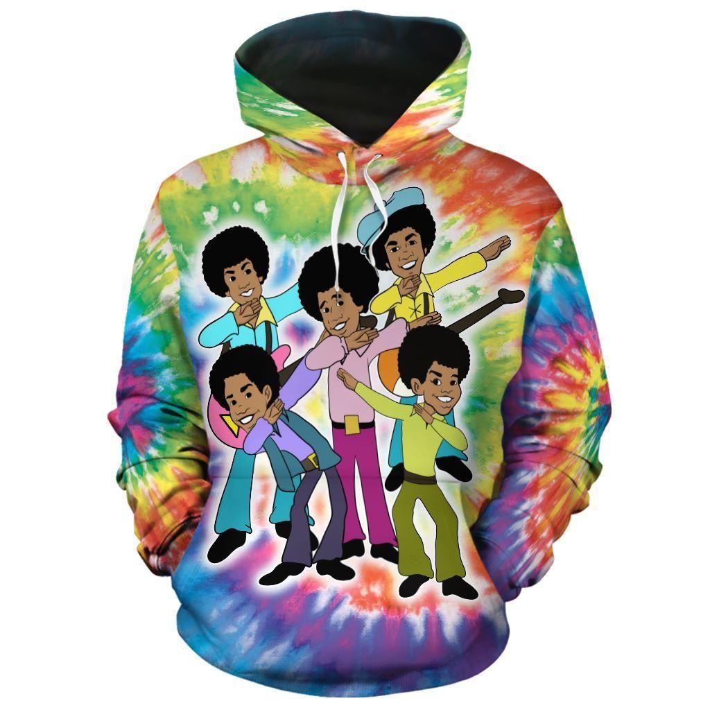 The Jackson 5ive Cartoon All-Over Hoodie PAN3DSET0122