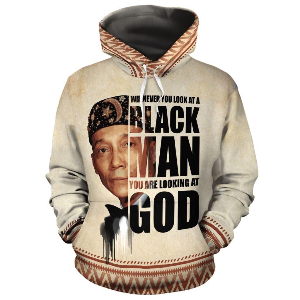 The Most Honorable Elijah Muhammad All-over Hoodie PAN3HD0090