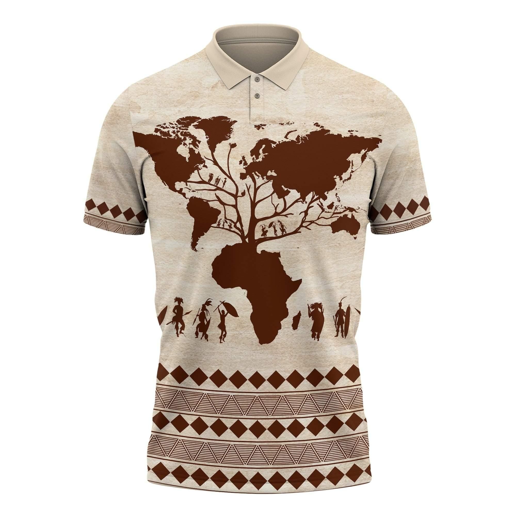 Root Africa Polo Shirt