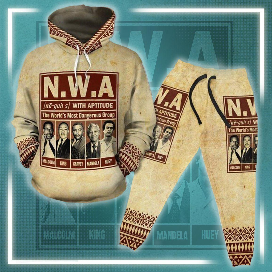The World's Most Dangerous Group All-over Hoodie And Joggers Set