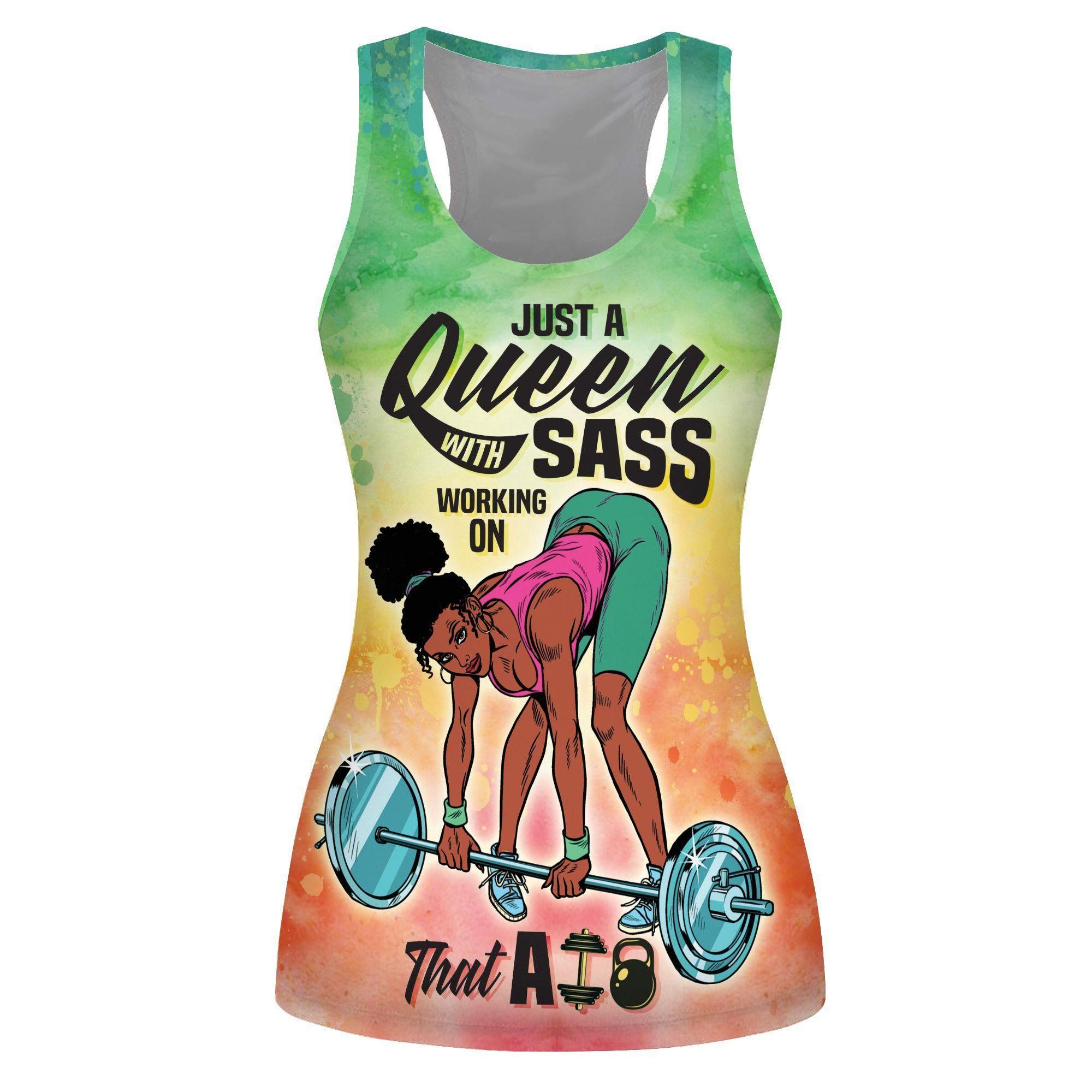 Just A Queen With Sass Tank Top