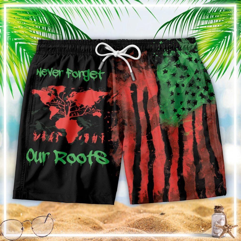 Never Forget Our Roots Shorts