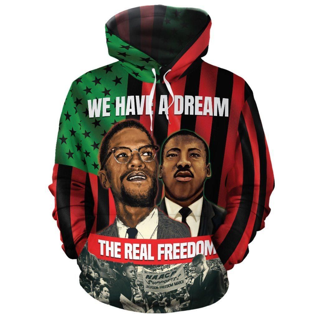 Dream Is Real Freedom All-over Hoodie