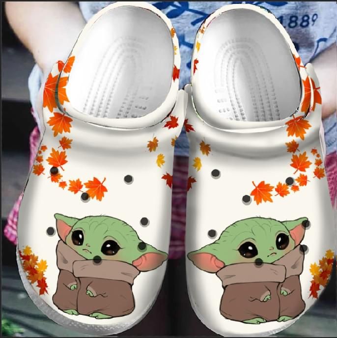 Fall Baby Yoda Crocs Classic Clogs Shoes PANCR0037