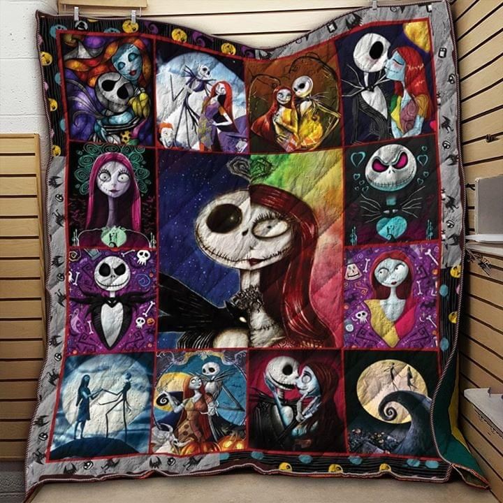 Jack And Sally Nightmare Before Christmas Quilt