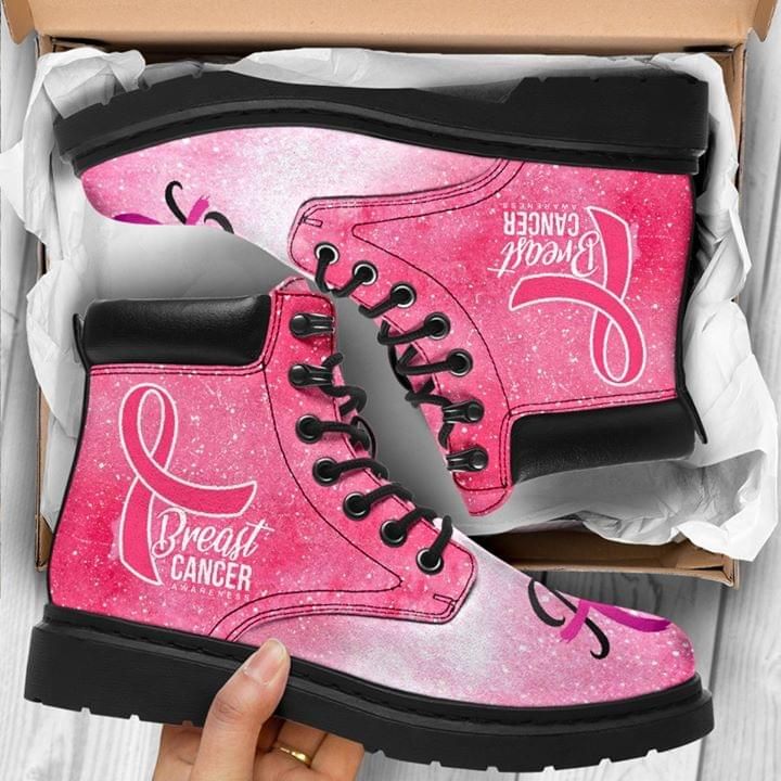 Breast Cancer Boots Shoes