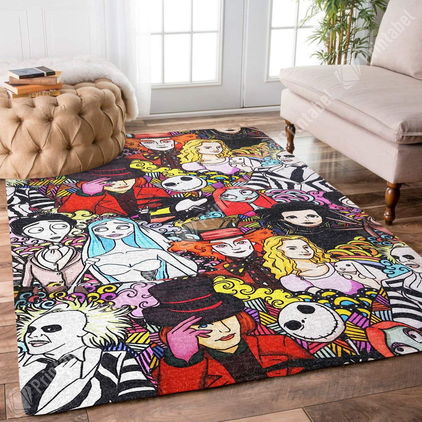 Horror Movie Character Area Rug