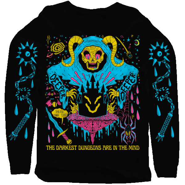 The Darkest Dungeons Are In The Mind Sweatshirt PAN3SS0002