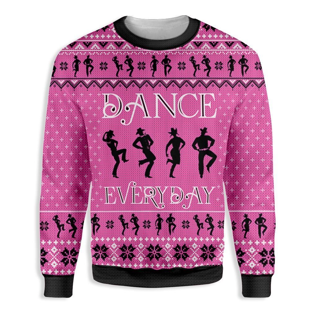 Line Dance Christmas EZ15 2610 All Over Print Sweatshirt