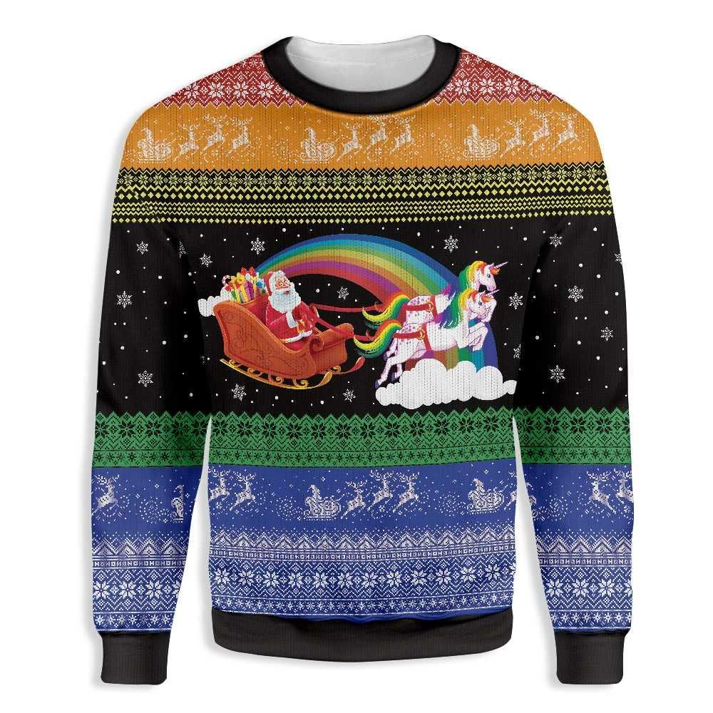 HO HO HO HOMO GAY CHRISTMAS EZ15 2610 All Over Print Sweatshirt