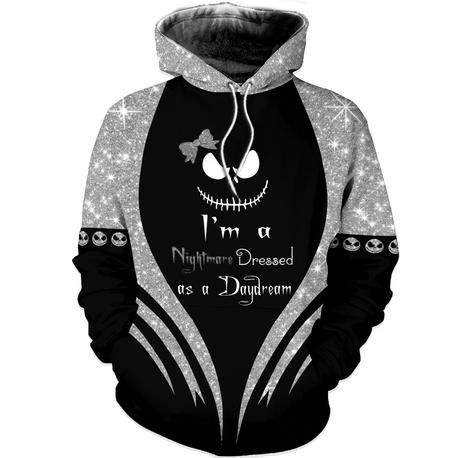 Personalized I'm A Nightmare Dressed As A Daydream 3D Hoodie