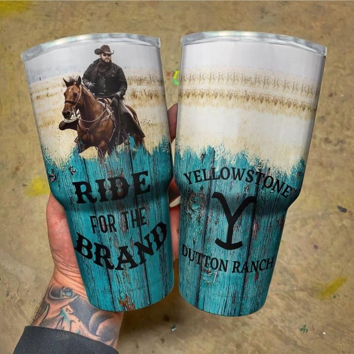 Cowboy Tumbler Ride For The Brand