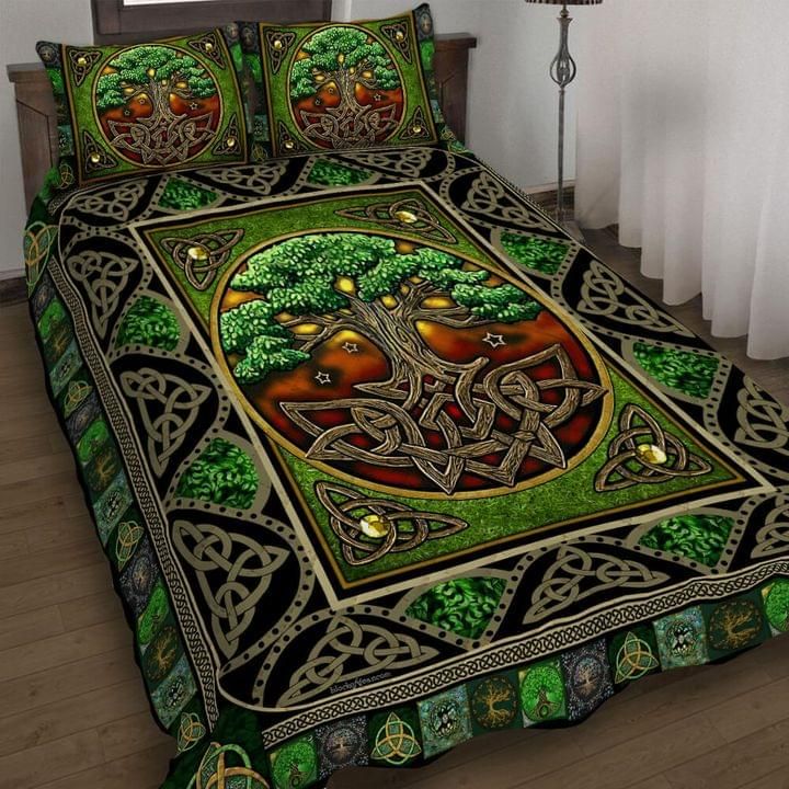 Beautiful Irish Native Tree Bedding Set