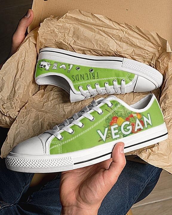 Vegan Friends Green Low Top Shoes