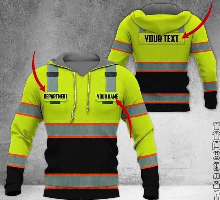 Personalized Uniform Neon Strike 3D Hoodie
