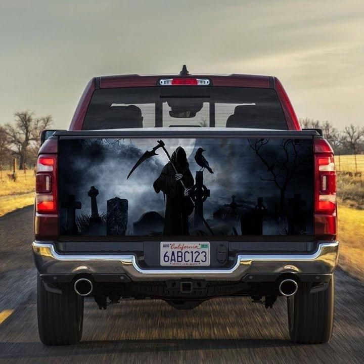 Ghost Of Death Raven Truck Decal Sticker