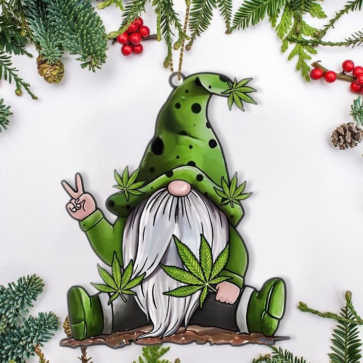 Gnome Cannabis Ornament PANORN0007