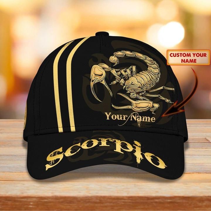 Personalized Scorpio Cap