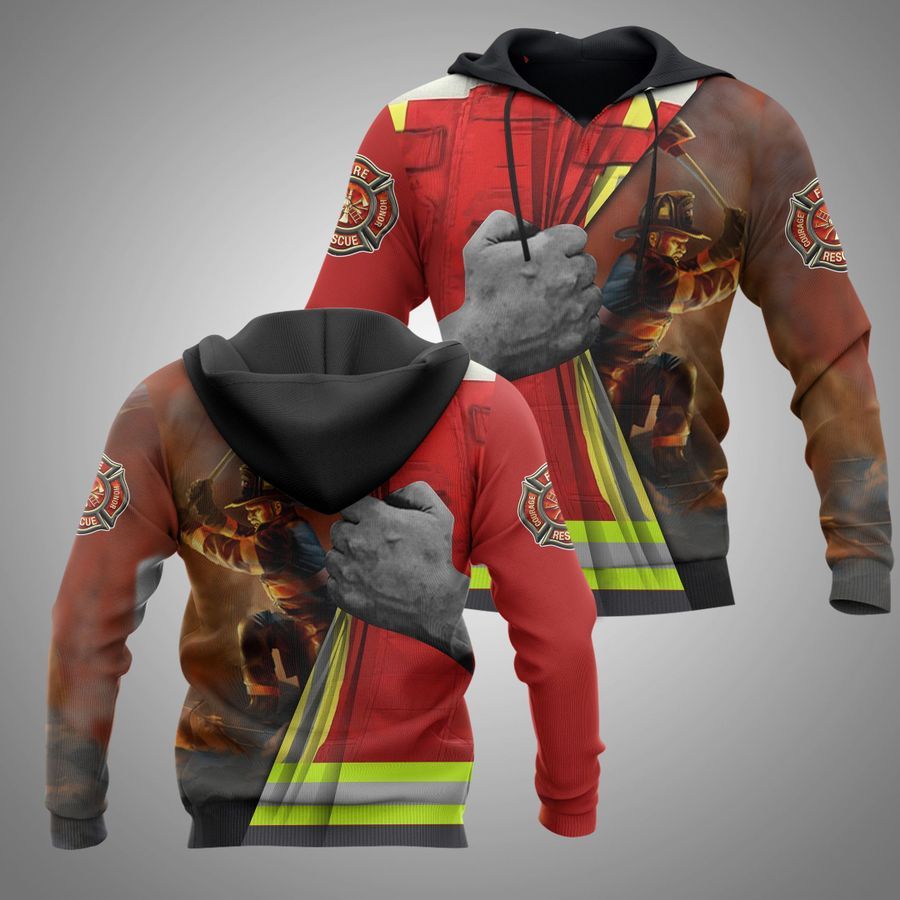Firefighter 3D Hoodie Proud Of Being A Firefighter