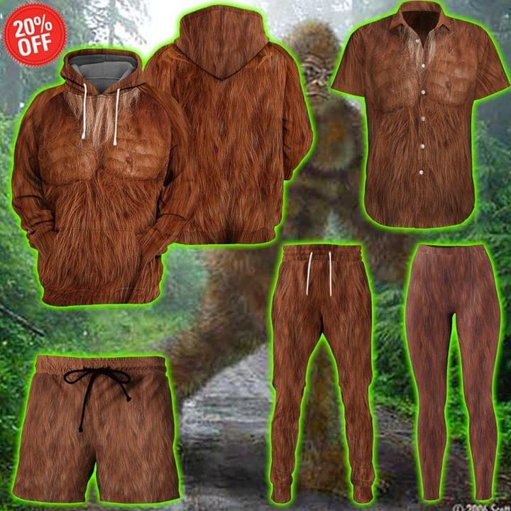 Feather Animals Hoodie And Long Pants Set