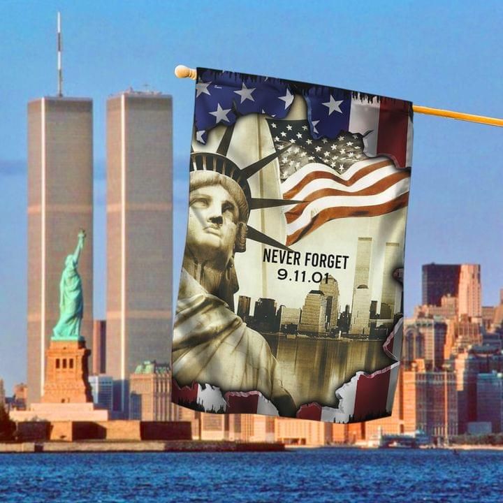 Patriot Day Liberty American Flag Never Forget