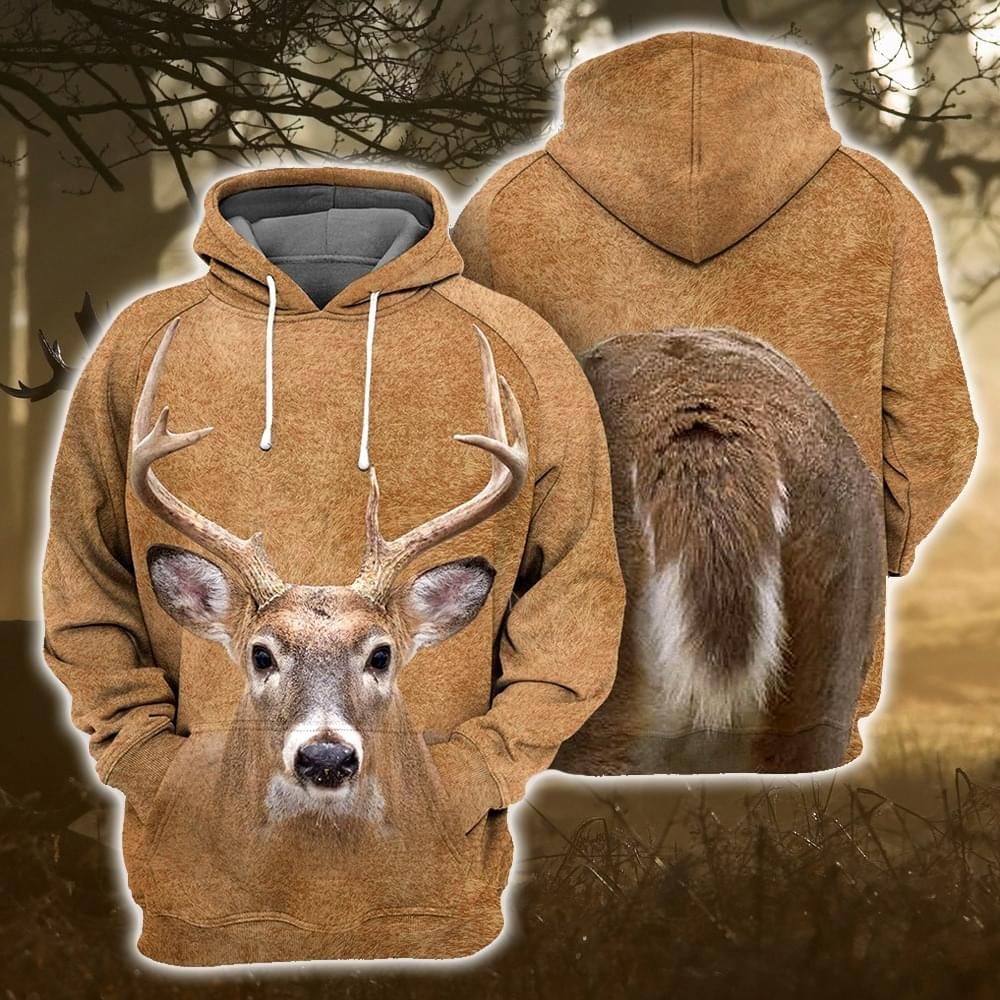 Deer Hunting 3D Hoodie Full Printing