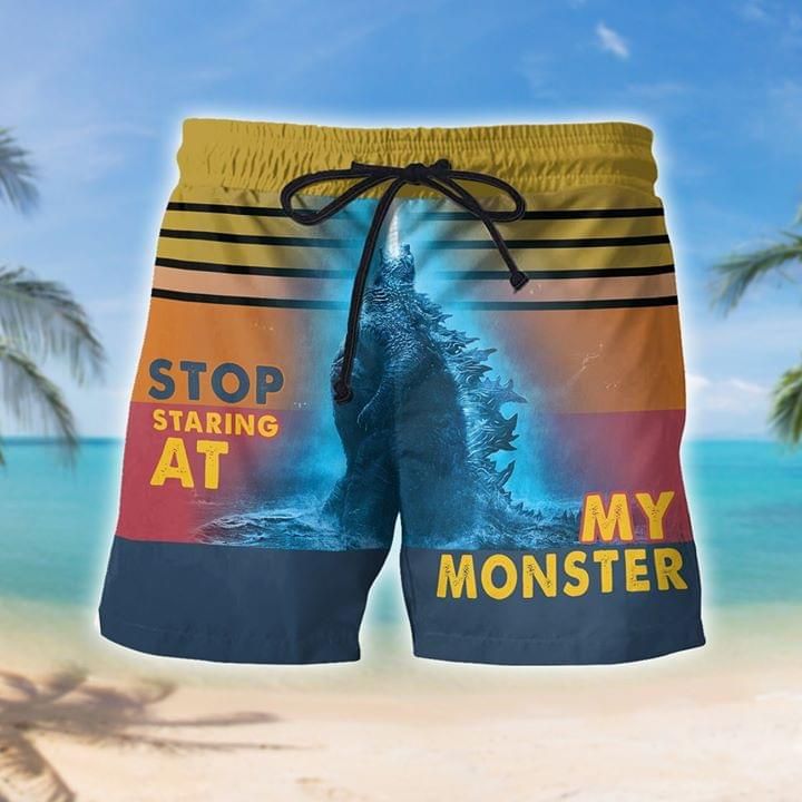 Godzilla 3D Short Stop Staring At My Monster