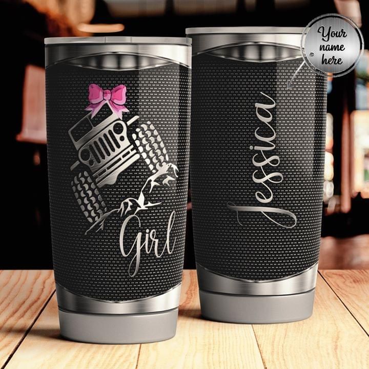 Personalized Jeep Tumbler Girl PANTBL0037