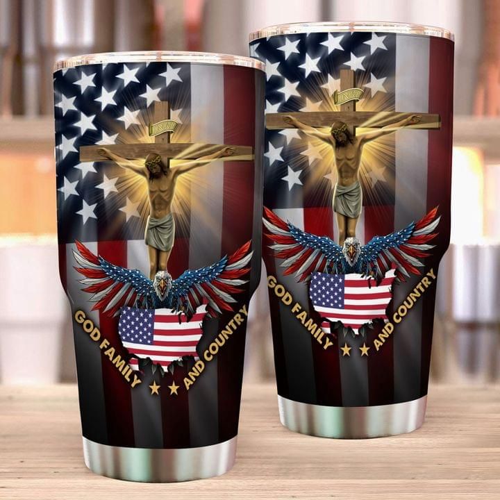 Good Family And Country American Tumbler