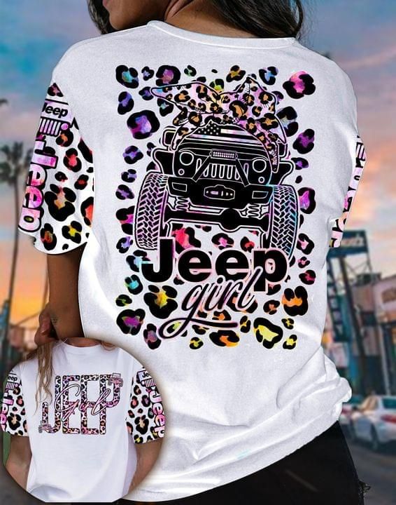 Jeep 3D Tshirt Jeep Girl PAN3TS0022