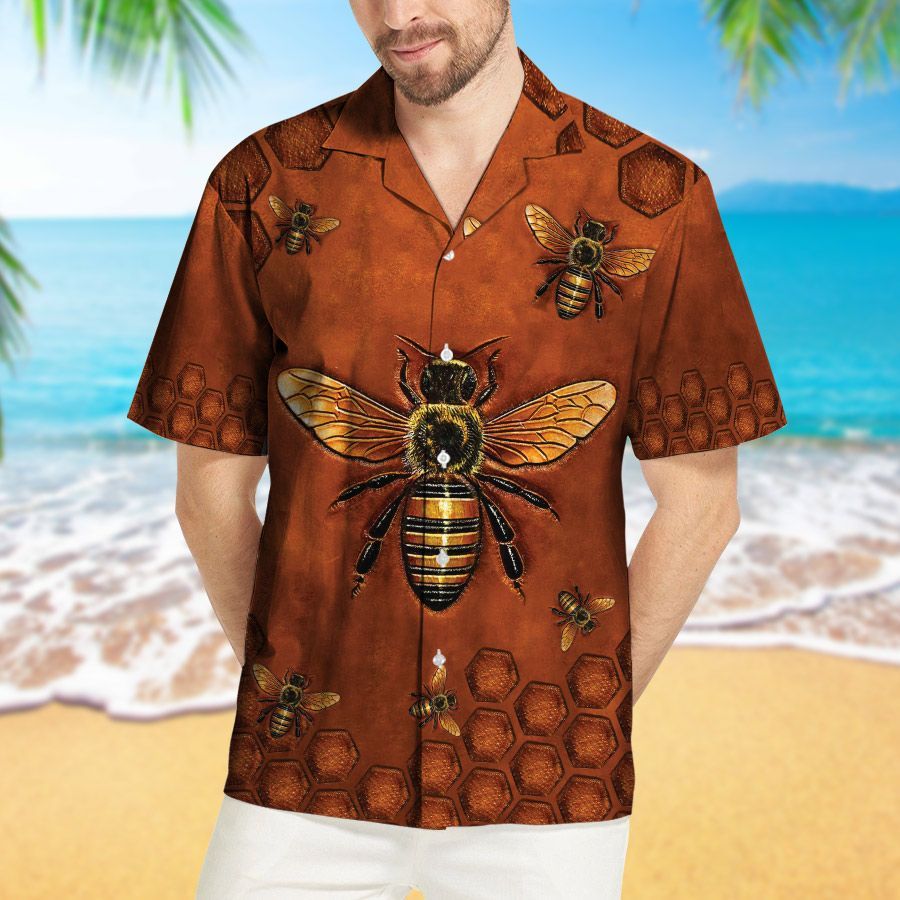 Bee Hawaiian Shirt