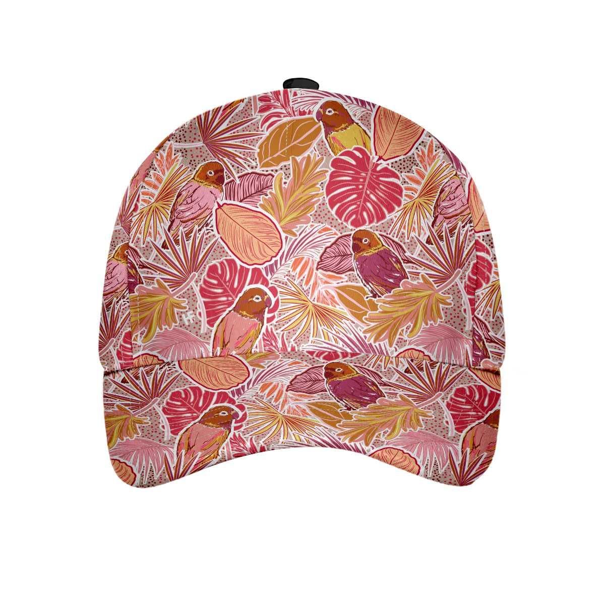 Tropical With Parrot Birds Summer Vibes Classic Cap