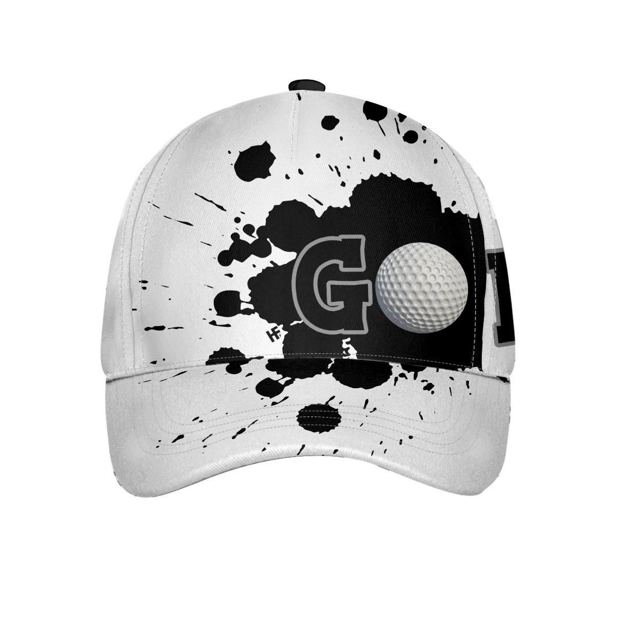 Golf Ball Drops Effect Golf Ball Texture Cap